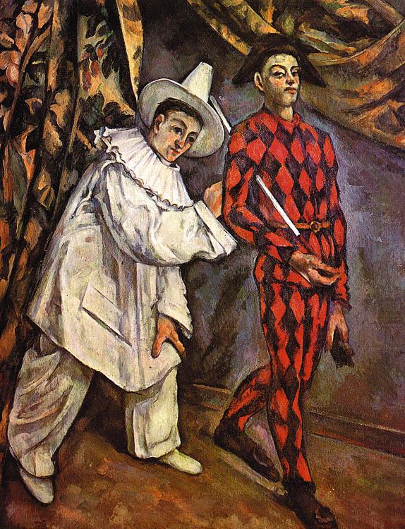 Paul Cezanne Mardi Gras china oil painting image